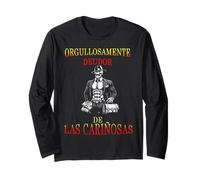 Funny Skull Mexican Skeleton Manga Larga