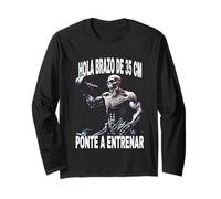 Funny Skull Mexican Skeleton Manga Larga