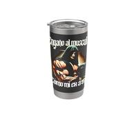 Funny Skull Mexican Skeleton Vaso térmico de acero inoxidable de doble pared