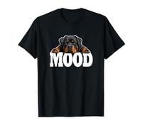 Funny Sleep Nap Vibe Mood Rottweiler Lover Camiseta