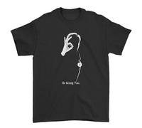 Funny Slogan The Prisoner Words See Your Old Film Men Mark t Shirt Black S