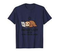 Funny Sloth I'm Not Lazy I'm on Energy-Saving Mode Camiseta