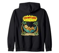 Funny Sloth I'm Not Lazy Just Relaxed Hamaca Dormir Sudadera con Capucha