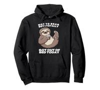 Funny Sloth Jumper Not To Presumir Got out of Bed Coffee Gifts Sudadera con Capucha