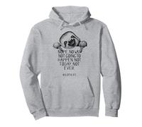 Funny Sloth Nope No Way Perezoso Vida para Hombres Mujeres Lindo Animal Sudadera con Capucha