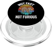 Funny Sloth Not Fast Not Furious - Lindo e hilarante Perezoso PopSockets PopGrip para MagSafe