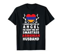 Funny Smartass Armenian Husband Armenia Flag Spouses Camiseta