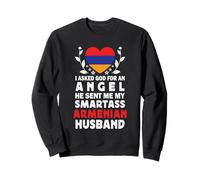 Funny Smartass Armenian Husband Armenia Flag Spouses Sudadera