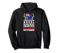Funny Smartass Australian Boyfriend Australia Flag Sudadera con Capucha