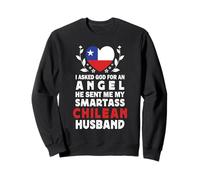 Funny Smartass Chilean Husband Chile Flag Spouses Sudadera