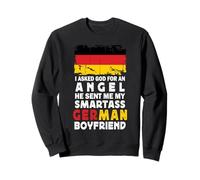 Funny Smartass German Boyfriend Germany Flag Sudadera