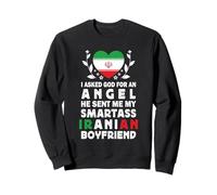 Funny Smartass Iranian Boyfriend Iran Flag Sudadera