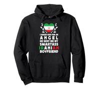 Funny Smartass Iranian Boyfriend Iran Flag Sudadera con Capucha