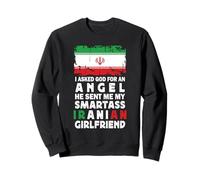 Funny Smartass Iranian Girlfriend Iran Flag Sudadera