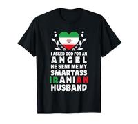 Funny Smartass Iranian Husband Iran Flag Spouses Camiseta