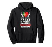 Funny Smartass Portuguese Boyfriend Portugal Flag Sudadera con Capucha