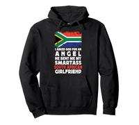 Funny Smartass South African Girlfriend South Africa Flag Sudadera con Capucha