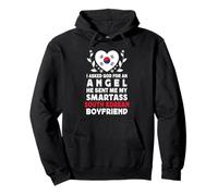 Funny Smartass South Korean Boyfriend South Korea Flag Sudadera con Capucha