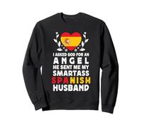 Funny Smartass Spanish Husband Spain Flag Spouses Sudadera