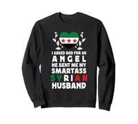 Funny Smartass Syrian Husband Syria Flag Spouses Sudadera