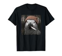Funny Smoking African Parrot Meme Cigarette Grunge Beanie Camiseta