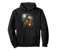 Funny Smoking African Parrot Meme Cigarette Parrot In Suit Sudadera con Capucha