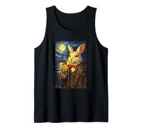Funny Smoking Rabbit Meme Cigarette Bunny Rabbit In Suit Camiseta sin Mangas