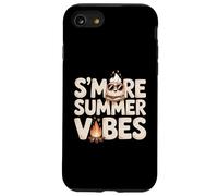 Funny S'more Summer Vibes Camping Diversión al aire libre Humor Carcasa para iPhone SE (2020) / 7 / 8