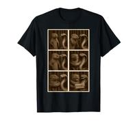 Funny Snake & Mongoose Frenemies Photography Photo Booth Camiseta