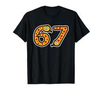 Funny Snakes Six Seven 67 Meme Gen Alpha Slang 6 7 Serpiente Mascota Camiseta