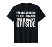 Funny Soccer Gift for Soccer Player Captain Coach Offside Camiseta