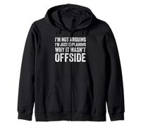 Funny Soccer Gift for Soccer Player Captain Coach Offside Sudadera con Capucha