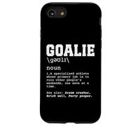 Funny Soccer Portero Definición Ruina Fines de Semana Portero Carcasa para iPhone SE (2020) / 7/8
