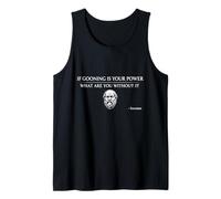 Funny Socrates Gooning Saying, Goonner, Greek Philosophy Camiseta sin Mangas