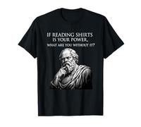 Funny Socrates Social Media Quote, Ancient Greek Philosophy Camiseta