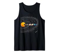 Funny Solar System Planets Astronauts Space Video Games Kids Camiseta sin Mangas