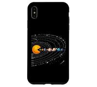 Funny Solar System Planets Astronauts Space Video Games Kids Carcasa para iPhone XS MAX