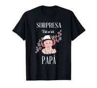 Funny SORPRESA.Vas a ser Papa Camiseta Embarazo Noticia Camiseta