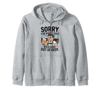 Funny Sorry For What I Said When I Was out of Beer Drinking Sudadera con Capucha