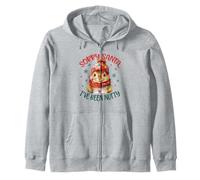 Funny Sorry Santa Squirrel Christmas Holiday I've Been Nutty Sudadera con Capucha