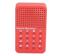 Funny Sound Effects Machine 16 Funny Noise Makers Portable Noise Maker Funny Máquinas de Efectos de Sonido 16 Funny For Games Fun Party Plastic White