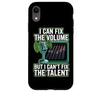Funny Sound Guy, Puedo Arreglar el Volumen Audio Tech Church Media Carcasa para iPhone XR
