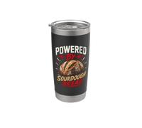 Funny Sourdough Bread Saying Humor Joke Gag Vaso térmico de acero inoxidable de doble pared