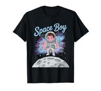 Funny Space Boy Niños Astronomía Astrofísica Astronautas Camiseta