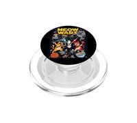 Funny Space Cats, Space Cats Illustration Graphic Cartoon PopSockets PopGrip para MagSafe