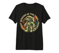 Funny Space Dinosaur Astronaut Cosmic Adventure Camiseta Premium