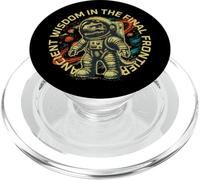 Funny Space Dinosaur Astronaut Cosmic Adventure PopSockets PopGrip para MagSafe