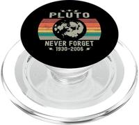 Funny Space Science Pluto Never Forget Astronomy Solar Nerdy PopSockets PopGrip para MagSafe