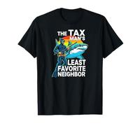 Funny Spearfishing The Tax Man Shark Diver Camiseta