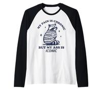 Funny Spoonie Life Dolor crónico Enfermedad Invisible Camiseta Manga Raglan